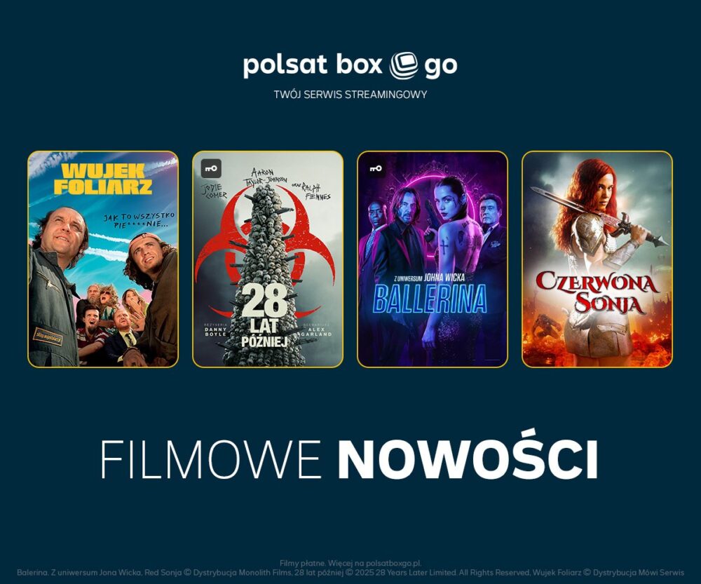 Zdjęcie okładkowe wpisu: Kinowe hity i tytuły września w Polsat Box Go. Ambitne kino w Klubie Konesera