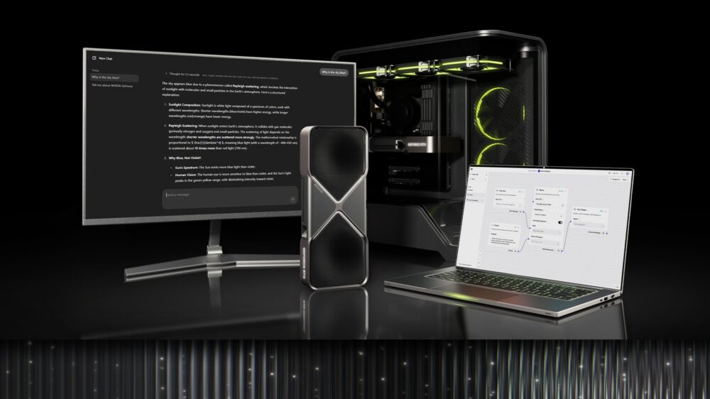 Zdjęcie okładkowe wpisu: Nowe modele OpenAI działają najszybciej na kartach graficznych NVIDIA GeForce RTX i RTX PRO
