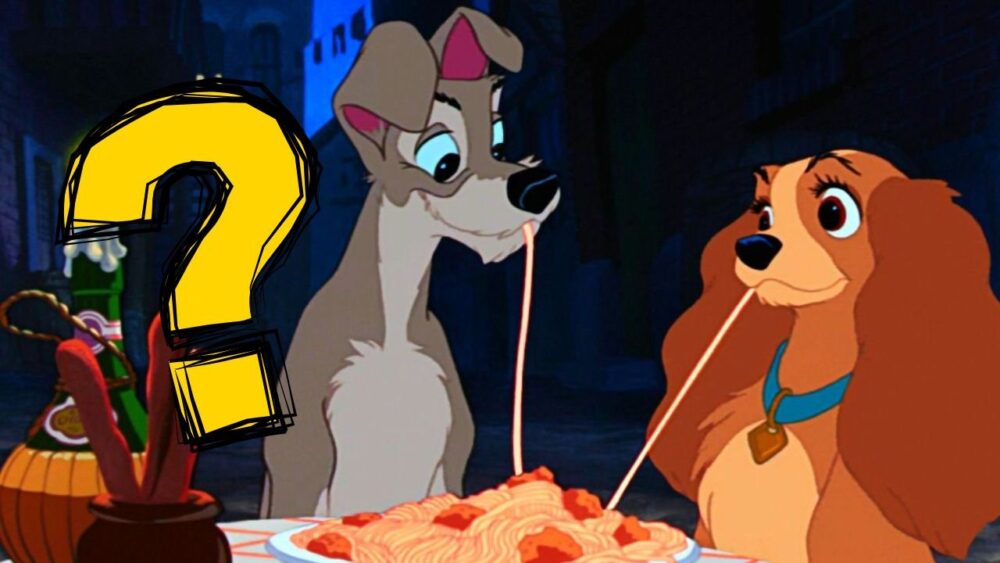 Zdjęcie okładkowe wpisu: Walt Disney nie chciał sceny ze spaghetti! Poznaj 5 ciekawostek o Zakochanym kundlu!