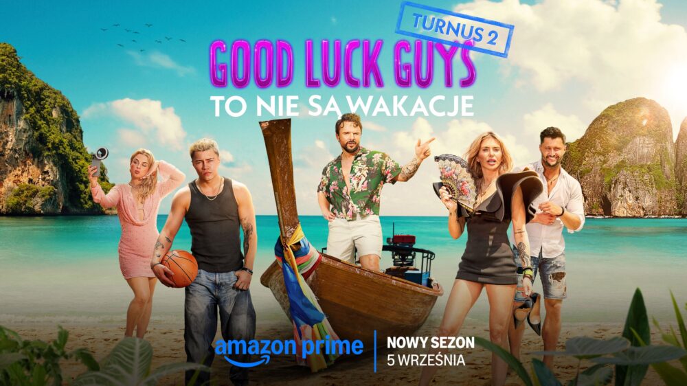 Zdjęcie okładkowe wpisu: Prime Video ujawnia uczestników 2. sezonu survivalowej produkcji własnej  Good Luck Guys