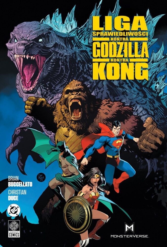 Zdjęcie okładkowe wpisu: Liga Sprawiedliwości kontra Godzilla kontra Kong – recenzja komiksu