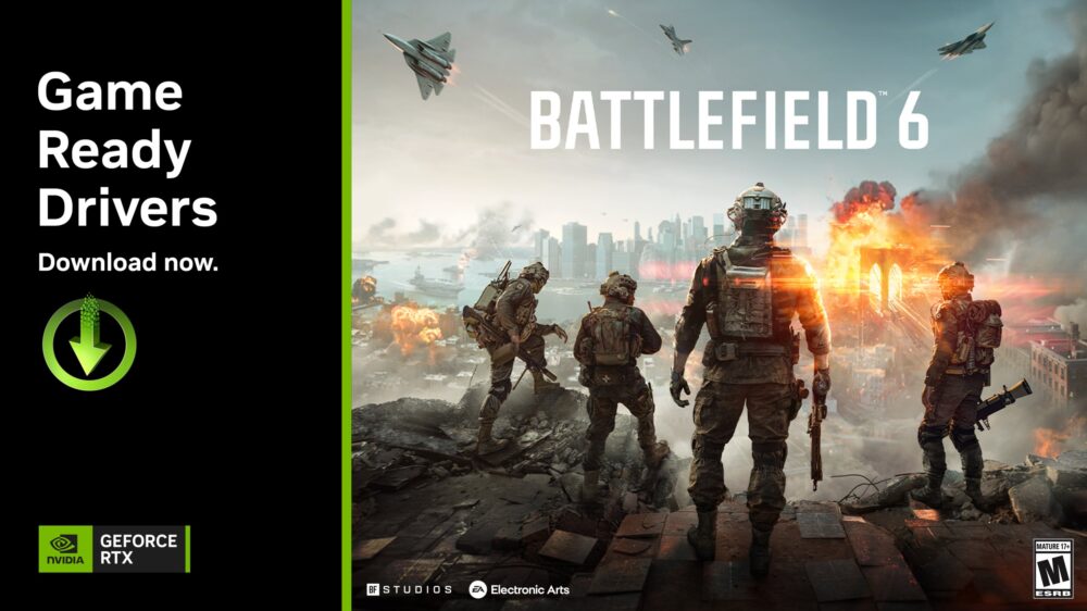 Zdjęcie okładkowe wpisu: DLSS 4 w kolejnych grach. Sterownik Game Ready dla Battlefield 6