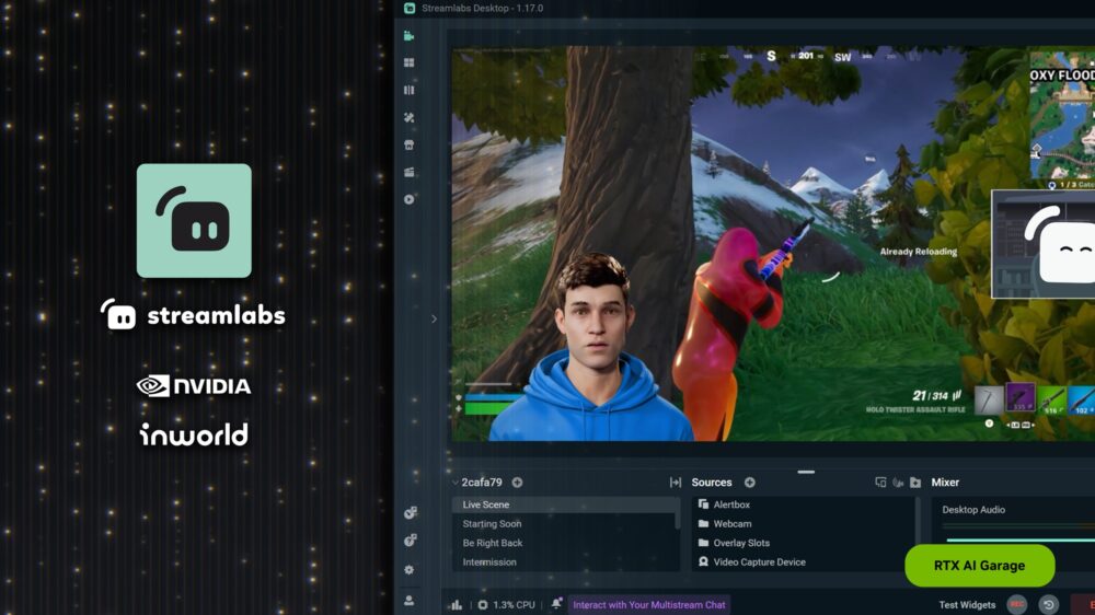 Zdjęcie okładkowe wpisu: Streamlabs ogłasza Inteligentnego Asystenta Streamingu wspieranego przez karty graficzne NVIDIA