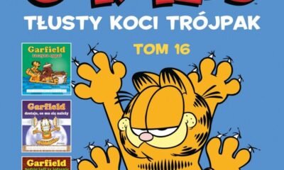 Zdjęcie okładkowe wpisu: Garfield – Tłusty koci trójpak tom 16 – recenzja komiksu
