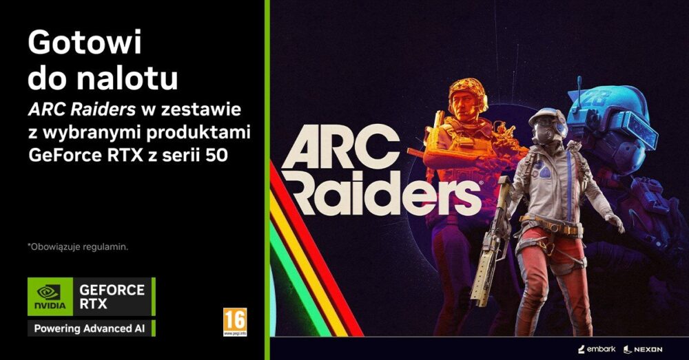 Zdjęcie okładkowe wpisu: DLSS 4 w Battlefield 6 oraz Little Nightmares III. Gra ARC Raiders wraz z wybranymi produktami GeForce RTX z serii 50