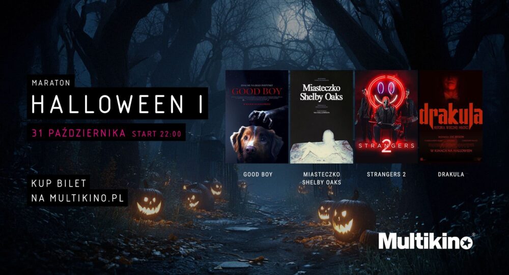 Zdjęcie okładkowe wpisu: Maraton Halloween 2025 w Multikinie – dwa zestawy grozy w jedną noc!