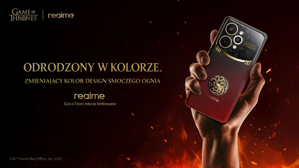 Zdjęcie okładkowe wpisu: Epicki smartfon dla fanów Gry o Tron. Realme wychodzi naprzeciw