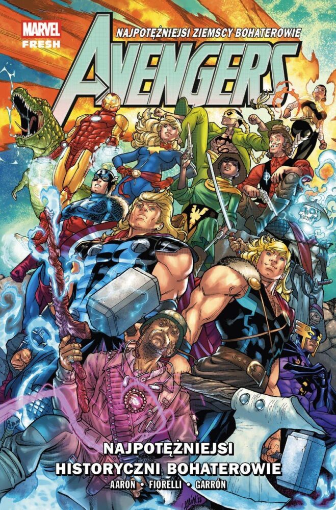 Zdjęcie okładkowe wpisu: Avengers tom 11: Najwięksi historyczni bohaterowie – recenzja komiksu