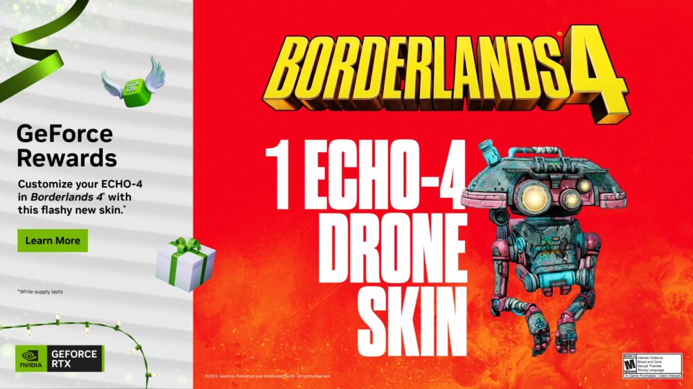 Zdjęcie okładkowe wpisu: Kolejne gry z technikami RTX: Pizza Bandit, Aion 2, Davy x Jones. Darmowa skórka do Borderlands 4