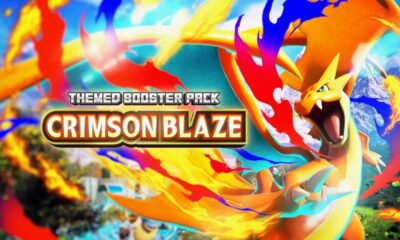 Zdjęcie okładkowe wpisu: Mega Charizard Y wkracza z rykiem do nowego tematycznego pakietu boosterów Crimson Blaze