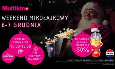 Zdjęcie okładkowe wpisu: Spędź mikołajkowy weekend w Multikinie!